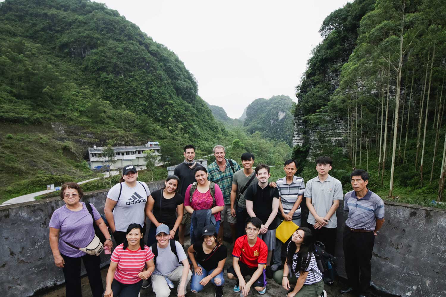 One of our China Missions teams visiting the mountains